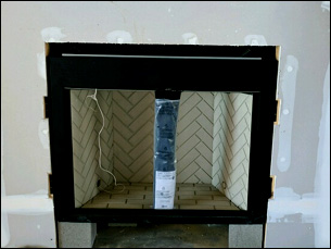 Gas Log Fireplace Installation